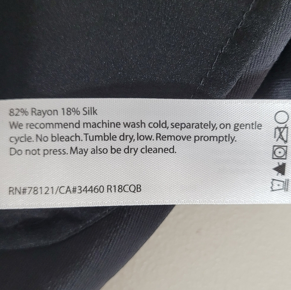 Eileen Fisher Midnight Blue Black Velvet Open Front Shawl Collar Jacket - Sz XL - Picture 12 of 13
